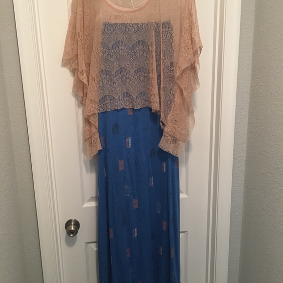 Hurley Maxi Dress with Billabong Lace Cover - Picture 2 of 8